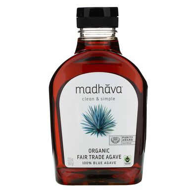 Нектар голубой агавы необработанный органик Madhava Natural Sweeteners (Blue Agave) 667 г купить в Киеве и Украине