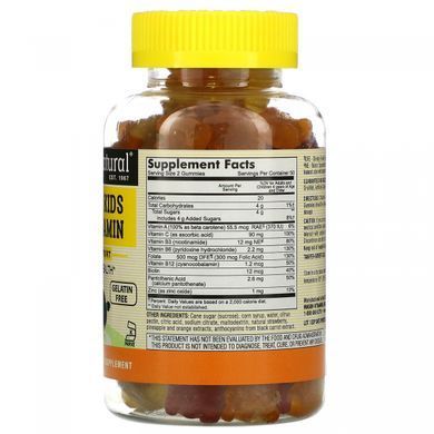 Multivitamin supplement for children, 100 chewable tablets