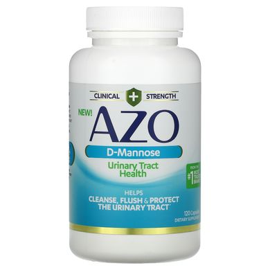 Азо, D-манноза, здоров'я сечовивідних шляхів, 120 капсул