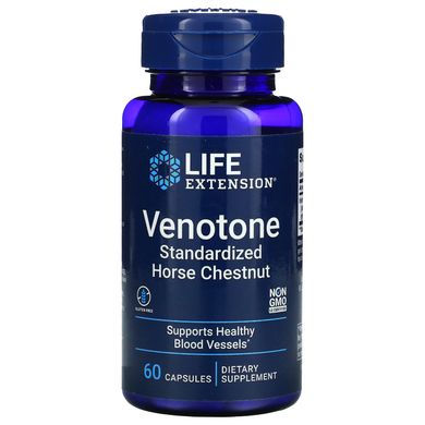 Венотон, Venotone, Life Extension, 60 капсул