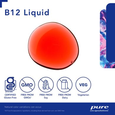 Вітамін B12 метилкобаламін Pure Encapsulations (B12 Methylcobalamin) 30 мл
