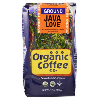 Мелена кава Яванська любов, Pre Ground, Organic Coffee Co, 340 г