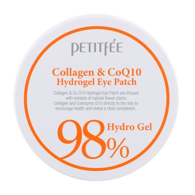 Патчі для очей з колагеном і гідрогелем CoQ10 Petitfee (Petitfee) 60 шт
