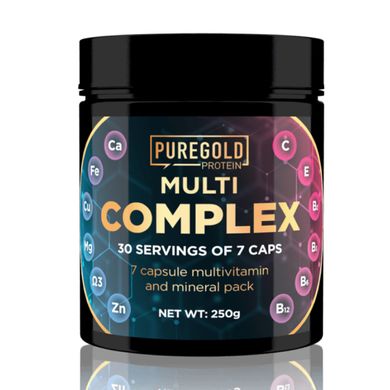 Мультивітаміни Pure Gold (Multi Complex) 30 порцій і 7 капсул