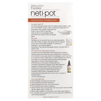 Ceramic Teapot Neti, Starter Set of, Himalayan Institute, 3 Pieces