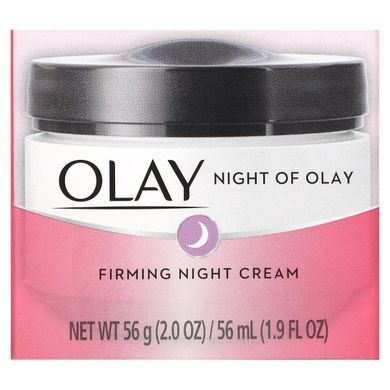 Укрепляющий ночной крем, Night of, Olay, 1,9 жидкой унции (56 мл) купить в Киеве и Украине