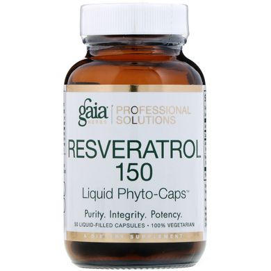 Ресвератрол 150 Gaia Herbs Professional Solutions (Resveratrol 150) 50 капсул