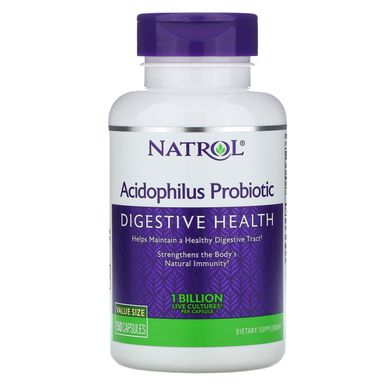 Пробіотик Natrol (Acidophilus Probiotic) 1 млрд КУО 150 капсул