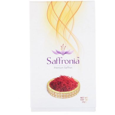Шафран вищого сорту, Saffronia Inc, 0,07 унції (2 гр)