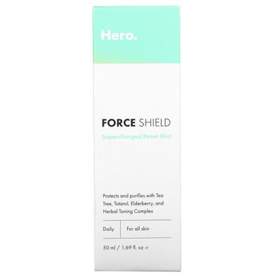 Туман для обличчя Hero Cosmetics (Force Shield Supercharged Reset Mist) 50 мл