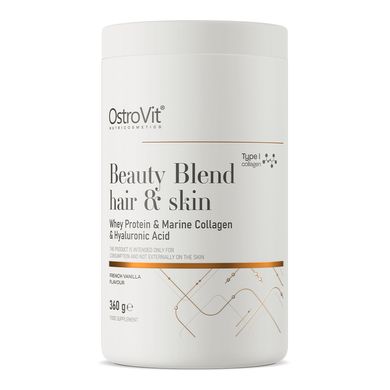 OstroVit-Вітаміни Beauty Blend Hair & Skin OstroVit 360 г Ваніль купить в Киеве и Украине