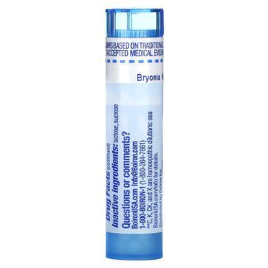 Бриония 6C, Boiron, Single Remedies, прибл. 80 гранул купить в Киеве и Украине
