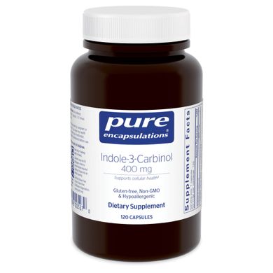 Індол-3-карбінол Pure Encapsulations (Indole-3-Carbinol) 400 мг 120 капсул