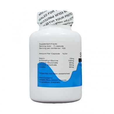 Витамин В15, пангамовая кислота, Vitamin B15, Cytopharma, 100 капсул купить в Киеве и Украине