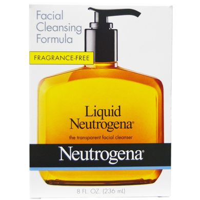 Neutrogena рідка, очищуючий засіб для обличчя, Neutrogena, 8 рідких унцій (236 мл)