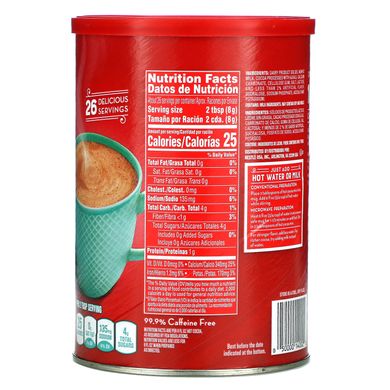 Nestle Hot Cocoa Mix, Насичений смак молочного шоколаду, знежирений, 7,33 унції (208 г)