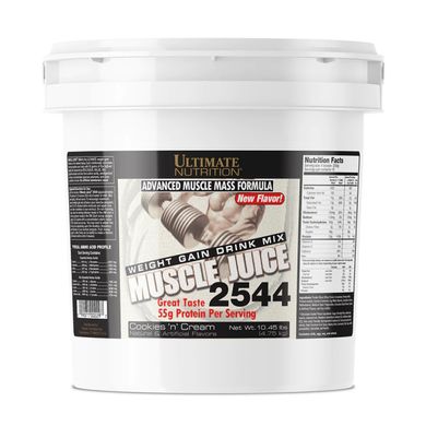 Muscle Juice 2544 - 6000g Cookies Cream Ultimate Nutrition купить в Киеве и Украине