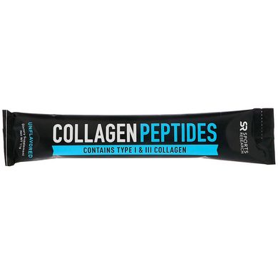 Пептиды коллагена Sports Research (Collagen Peptides) 20 пакетиков купить в Киеве и Украине