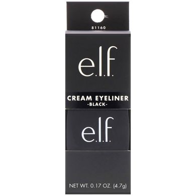 Кремова підводка для очей чорна ELF Cosmetics (Cream Eyeliner) 4.7 г