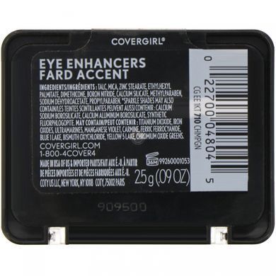 Тіні для повік, відтінок 710 &laquo;Шампанське&raquo;, Eye Enhancers, Covergirl, 25 г (0,09 унції)