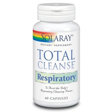Очищення органів дихання Solaray (Total Cleanse Respiratory) 60 вегетаріанських капсул