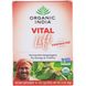 Vital Lift, ферментированные адаптогены, Vital Lift, Fermented Adaptogens, Organic India, 15 упаковок по 0,1 унции (3 г) каждая фото