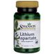 Літій Аспартат, Lithium Aspartate, Swanson, 5 мг, 100 капсул фото