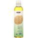 Кунжутна олія Now Foods (Sesame Seed Oil Solutions) 237 мл фото