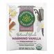 Tea with organic herbal blends, caffeine-free, warming vanilla, 14 tea bags per pack, 0.86 ounces (24.5 g)
