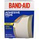 Лейкопластир, клейкі прокладки, великі, Band Aid, 10 подушечок фото