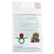 RaZbaby, RaZ-berry Teether, 3 Months+, Green/Red, 1 Count
