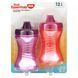 NUK, First Essentials, hard spout Fun Grips, pink / purple, from 12 months, 2 cups