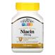 Вітамін В3 21st Century (Niacin) 250 мг 110 таблеток фото