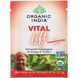 Ферментовані адаптогени, Vital Lift, Fermented Adaptogens, Organic India, 15 упаковок по 0,1 унції (3 г) кожна фото