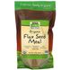Органическая льняная мука Now Foods (Organic Flax Seed Meal) 340 г фото