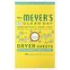 Mrs. Meyers Clean Day, Dryer Sheets, Honeysuckle , 80 Sheets фото