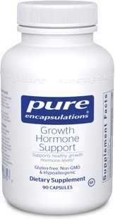 Поддержка гормонов роста Pure Encapsulations (Growth Hormone Support) 90 капсул купить в Киеве и Украине