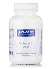 Пантотеновая кислота Pure Encapsulations (Pantothenic Acid) 120 капсул купить в Киеве и Украине