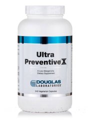 Мультивітаміни Douglas Laboratories (Ultra Preventive X) 240 вегетаріанських капсул