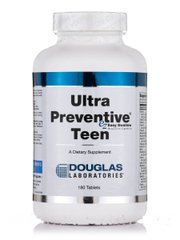 Мультивітаміни для підлітків Douglas Laboratories (Ultra Preventive Teen) 180 таблеток