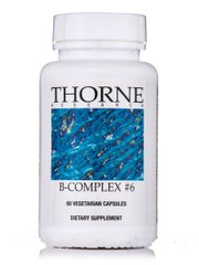 Витамин B комплекс Thorne Research (B-Complex #6) 60 вегетарианских капсул купить в Киеве и Украине