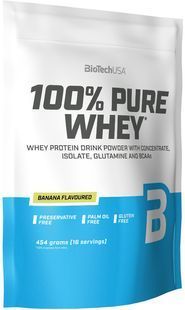 Протеїн 100% Pure Whey BioTech 454 г Банан