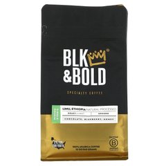BLK & Bold, Specialty Coffee, молотый, жареный светлый, Limu, натуральный обработанный из Эфиопии, 12 унций (340 г) купить в Киеве и Украине