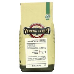 Verena Street, Mississippi Grogg, ароматизированный, молотый кофе, средней обжарки, 2 фунта (907 г) купить в Киеве и Украине