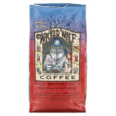 Ravens Brew Coffee, Кофе Wicked Wolf, цельные зерна, темная обжарка, 12 унций (340 г) купить в Киеве и Украине