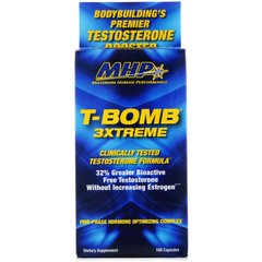 Харчова добавка Т-Бомба 3Xtreme, Maximum Human Performance, LLC, 168 таблеток