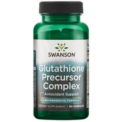 Глутатіон комплекс, Glutathione Precursor Complex, Swanson, 60 капсул