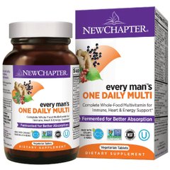 Мультивитамины для мужчин New Chapter (Every Man's One Daily Multi) 24 таблетки купить в Киеве и Украине