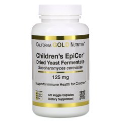 Детский ЭпиКор California Gold Nutrition (Children's EpiCor) 125 мг 120 вегетарианских капсул купить в Киеве и Украине