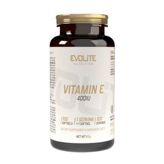 Vitamin E 400IU Evolite Nutrition 100 sgels купить в Киеве и Украине